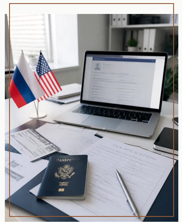Оформление визы в США для туристов и бизнеса в Рязани
