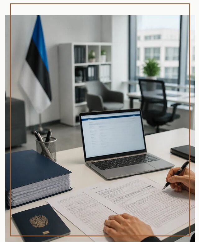 Оформление ВНЖ в Эстонии для переезда и легального проживания в Рязани